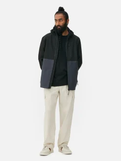 Impermeável Multibolsos Bloco Cor