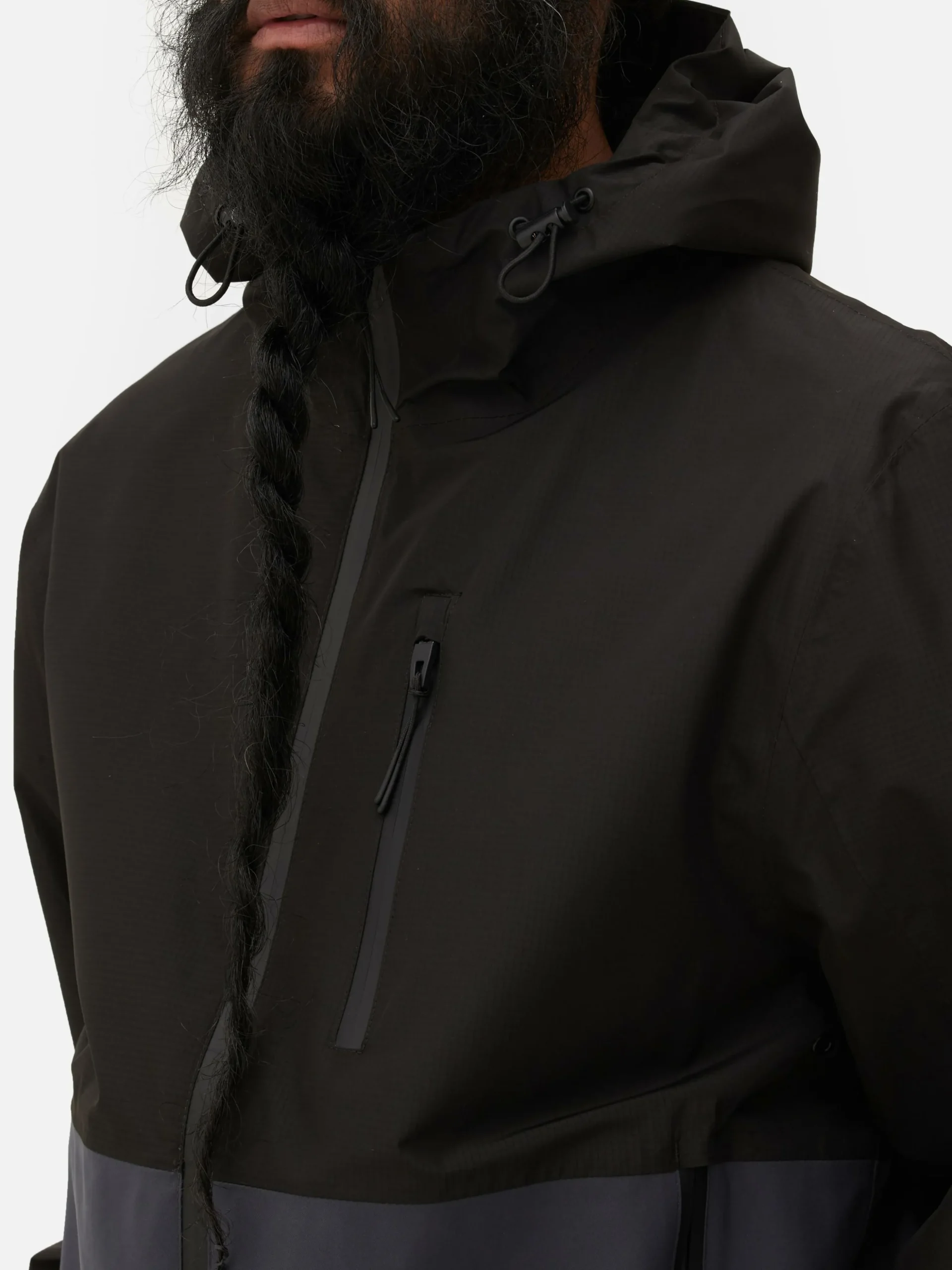 Impermeável Multibolsos Bloco Cor