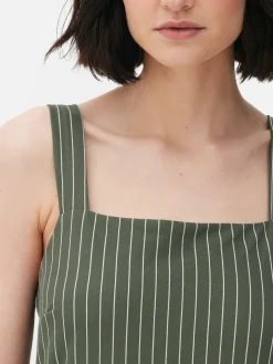 Macacão S/ Mangas Riscas