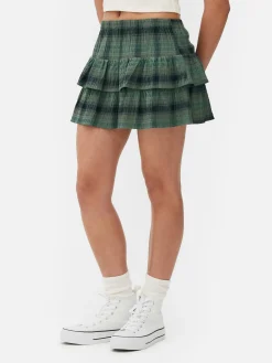 Minissaia Camadas Padrão Xadrez