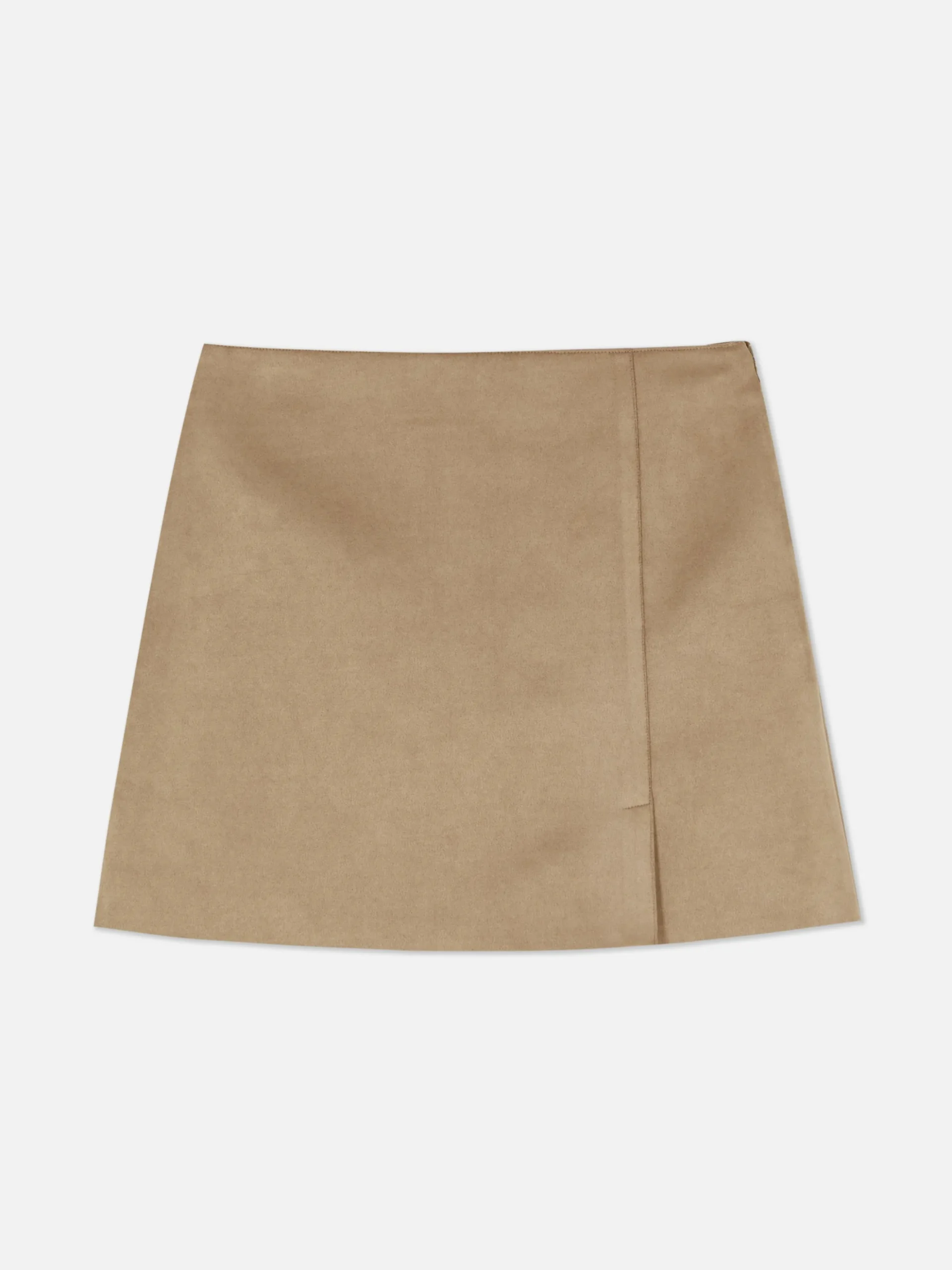 Minissaia Imitação Camurça