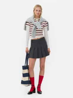 Minissaia Plissada Rita Ora