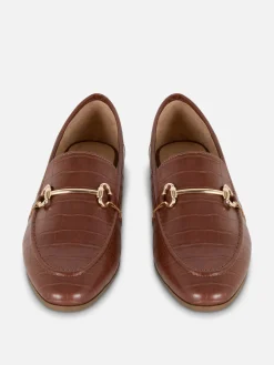 Mocassins Bridão Imitação Pele