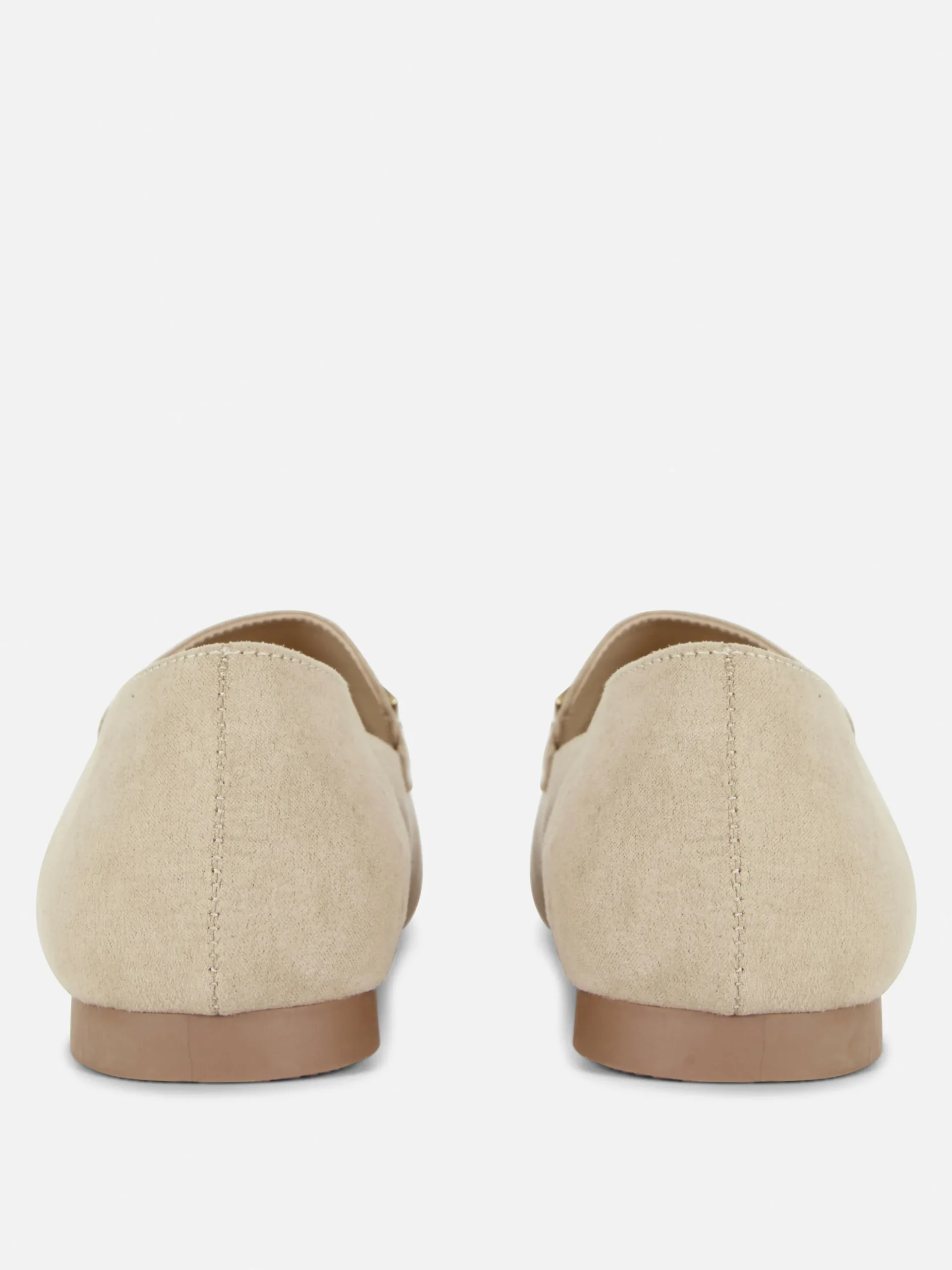 Mocassins Detalhe Corrente Ajuste Largo