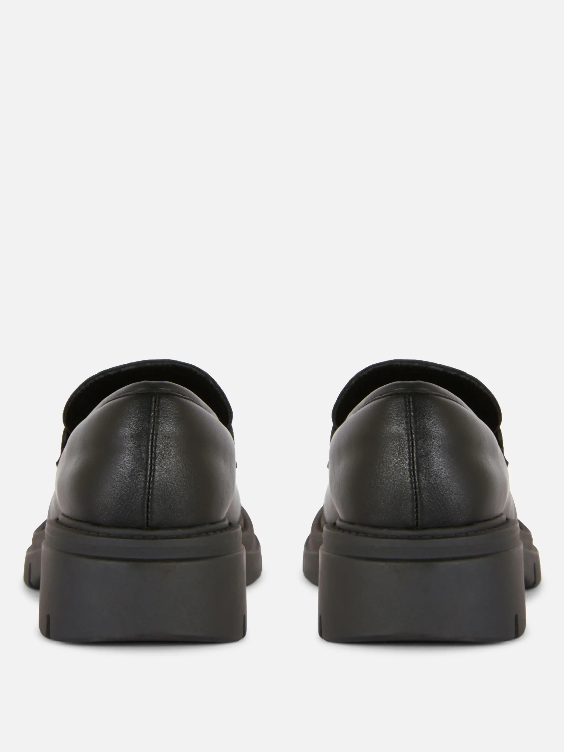 Mocassins Sola Grossa Imitação Pele