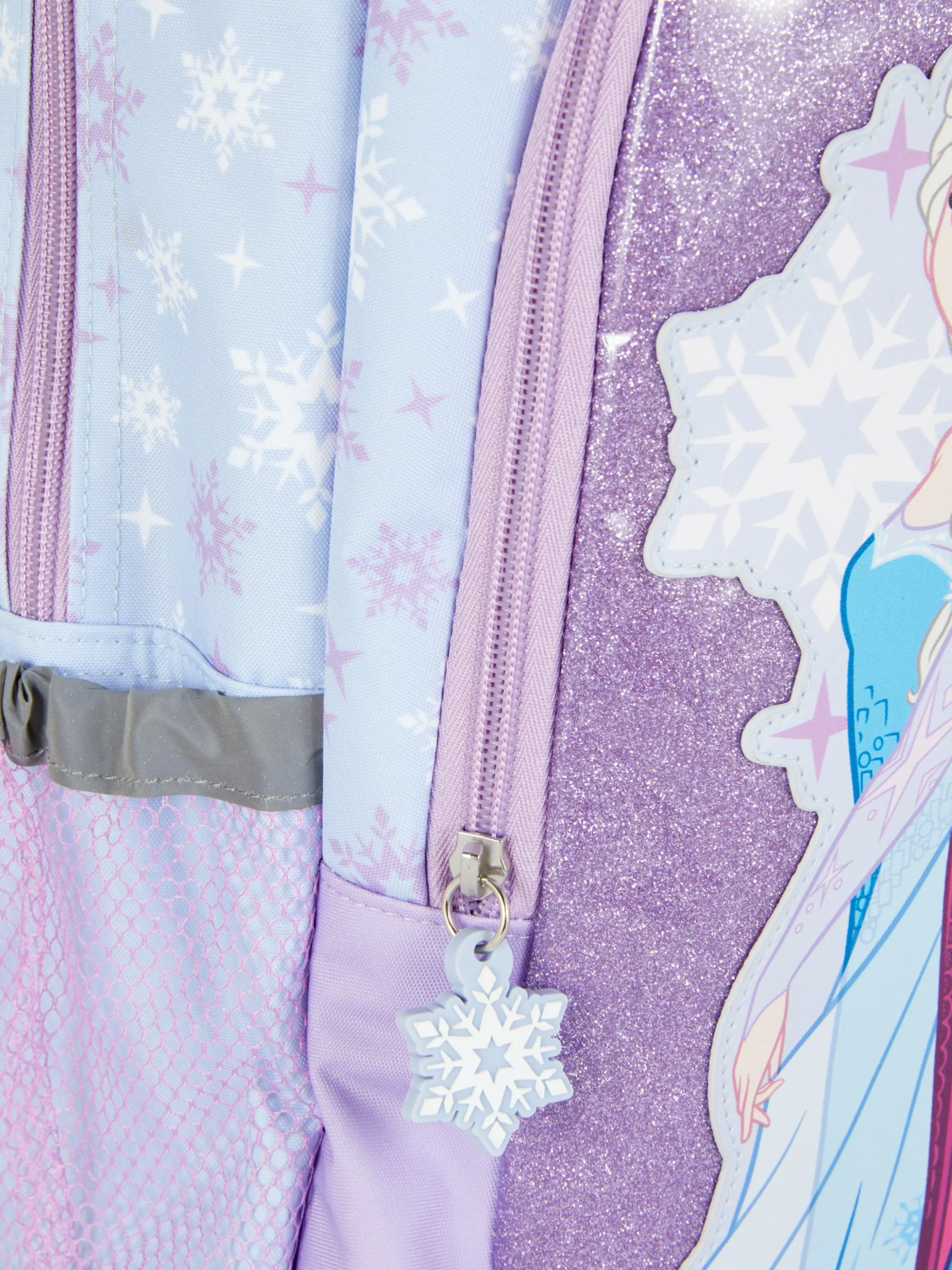 Mochila Escolar Com Brilho Disney Frozen