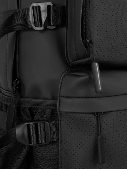 Mochila Multibolsos Revestida A Borracha