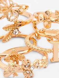 Pack 5 Anéis Florais Inicial