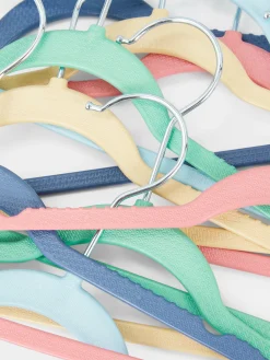 Pack 10 Cabides Coloridos Criança