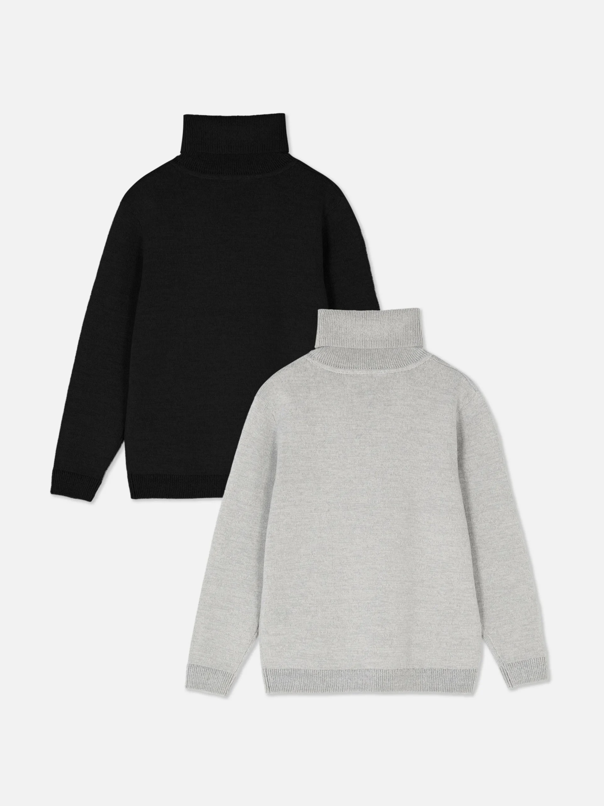 Pack 2 Camisolas Malha Gola Alta