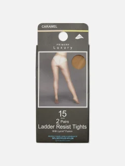 Pack 2 Collants 15 Denier Ladder Resist