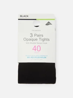 Pack 3 Collants Opacos Denier 40
