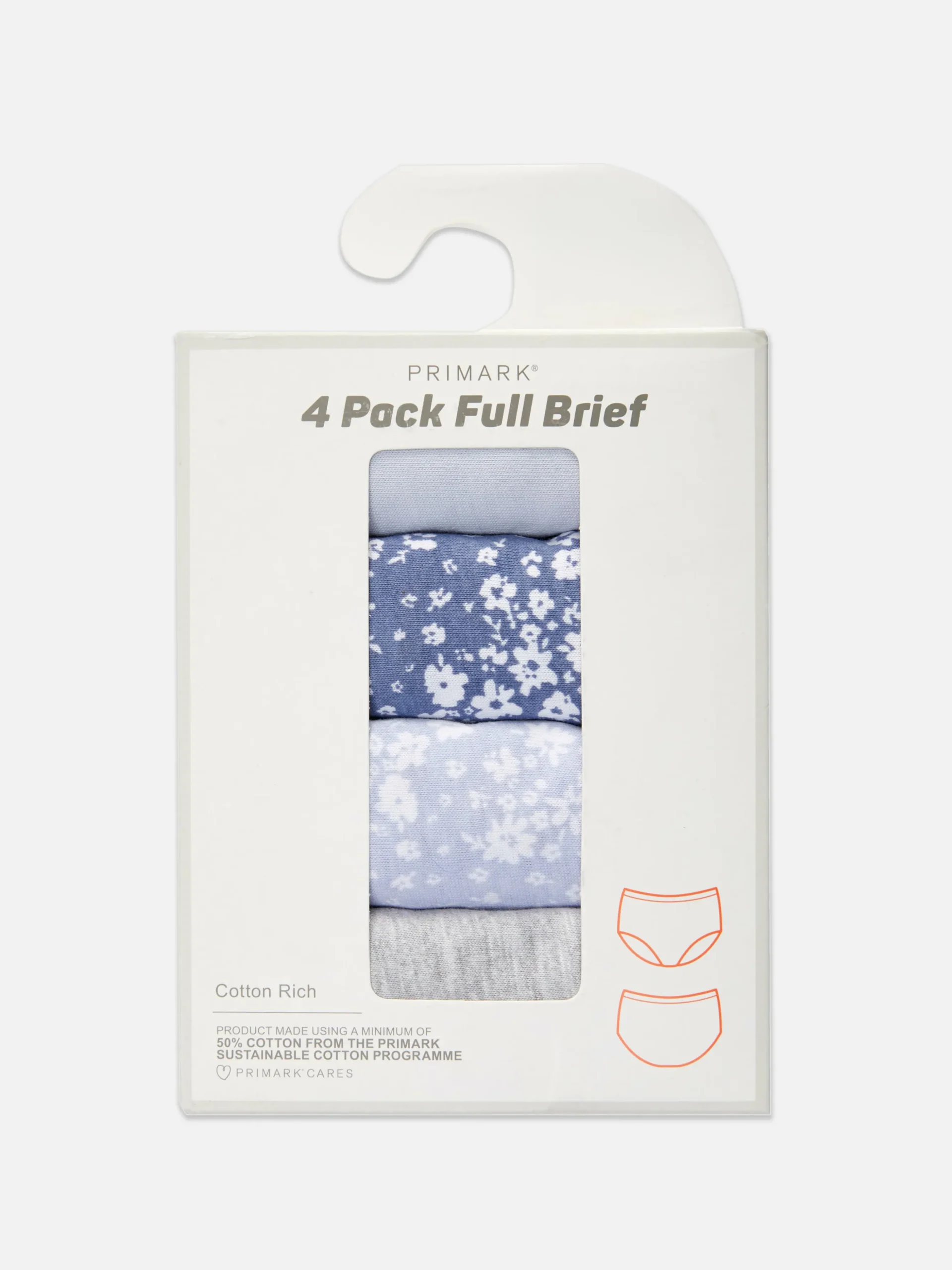 Pack 4 Cuecas Altas Design Sortido