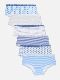 Pack 6 Cuecas Hipster Padrão