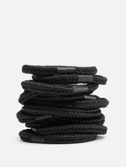 Pack 12 Elásticos Cabelo Grossos