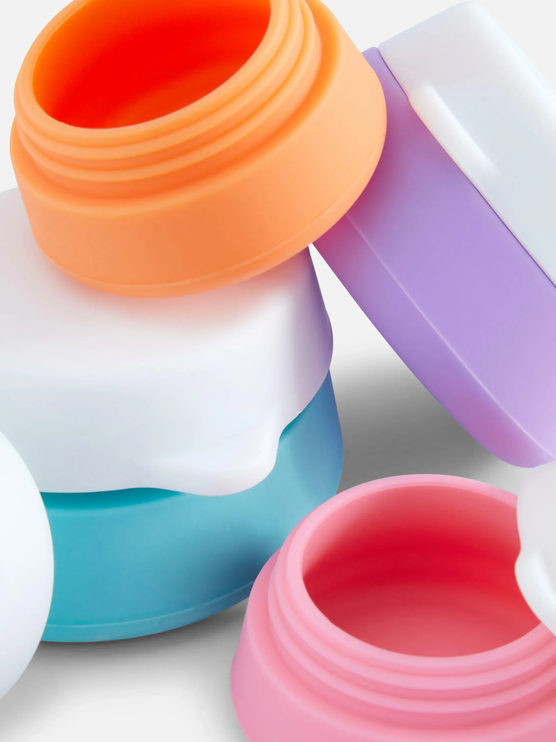 Pack 4 Frascos Viagem Silicone