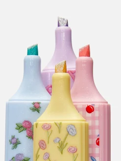 Pack 4 Marcadores Brilhantes