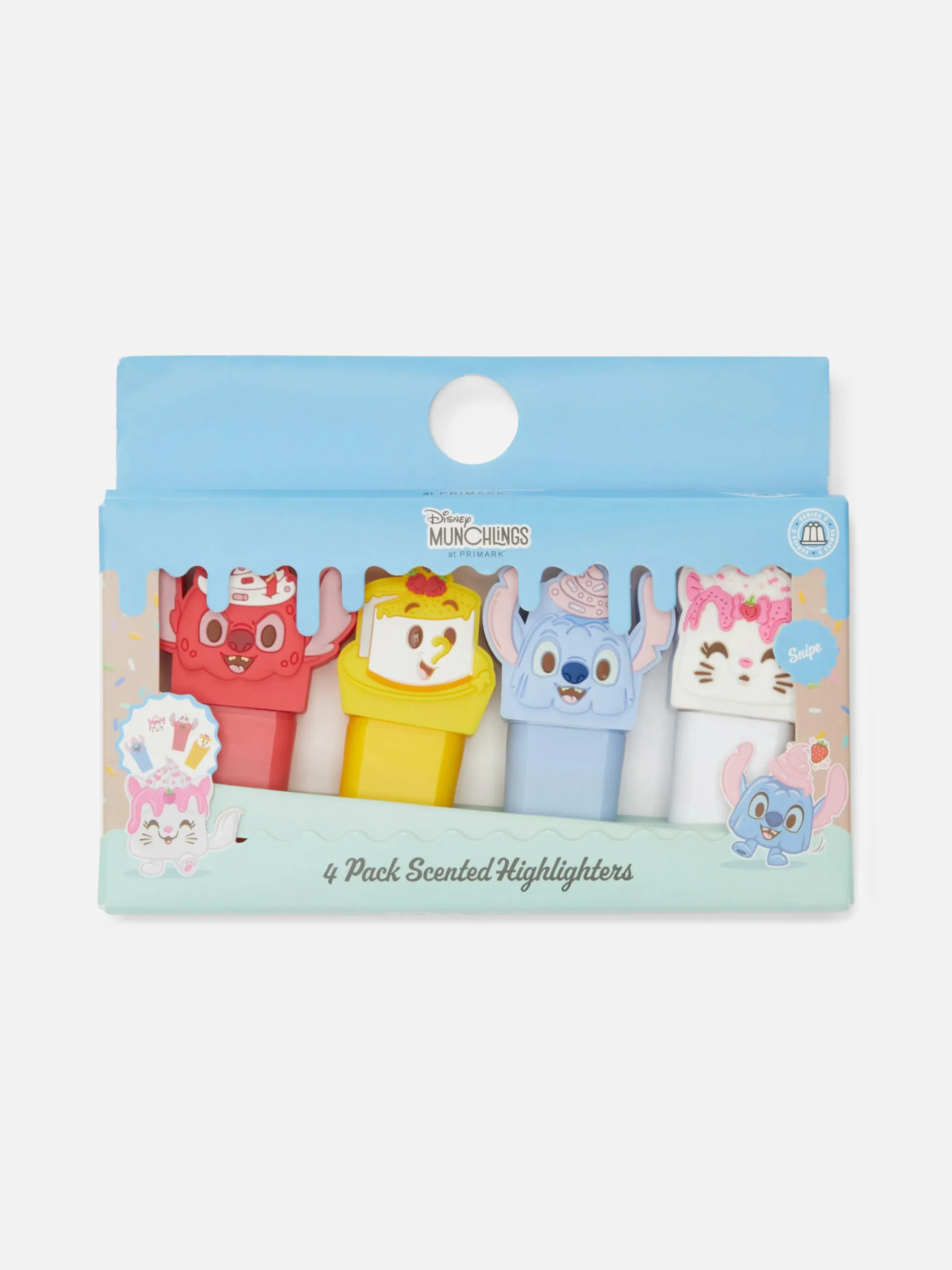 Pack 4 Marcadores Perfumados Disney Munchlings