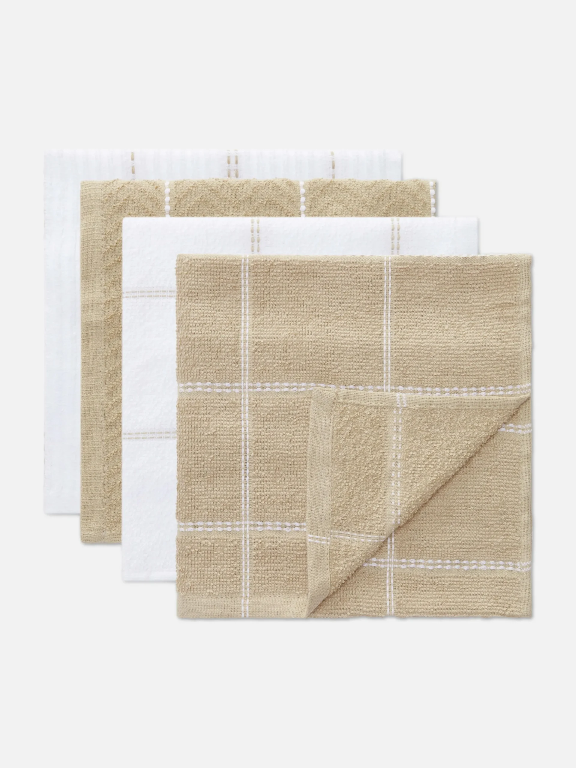 Pack 4 Panos Cozinha Algodão Turco