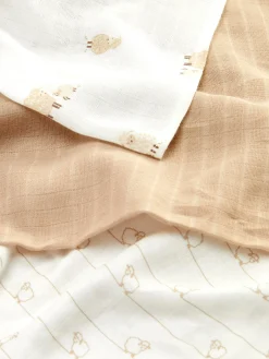 Pack 3 Panos Musselina Ovelhas