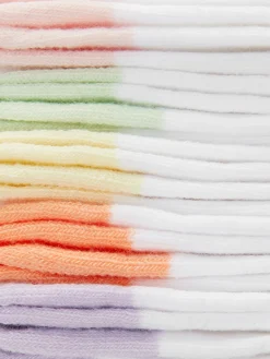 Pack 5 Pares Meias Cano Alto Contraste