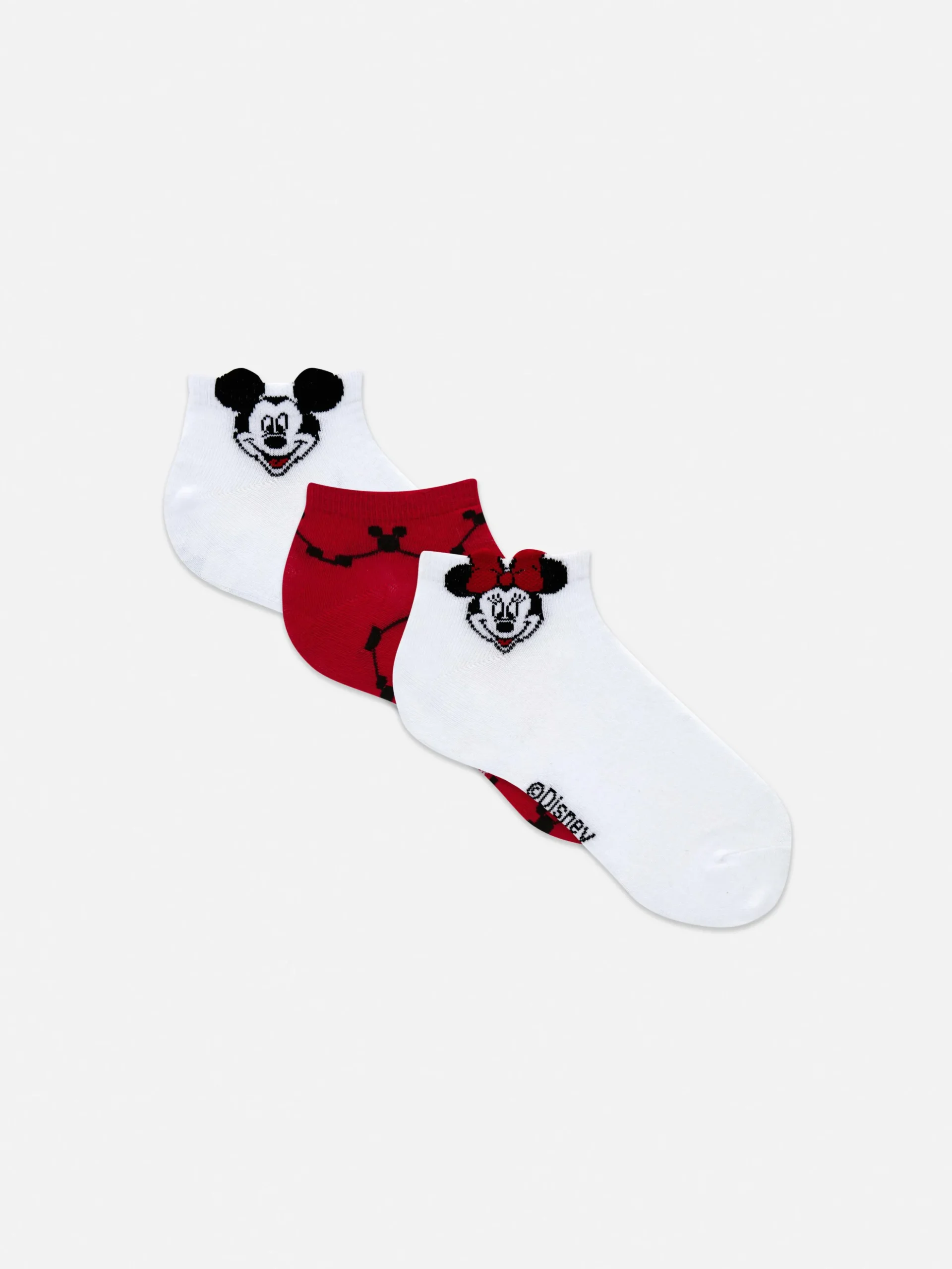 Pack 3 Pares Meias Desporto Disney Mickey & Minnie