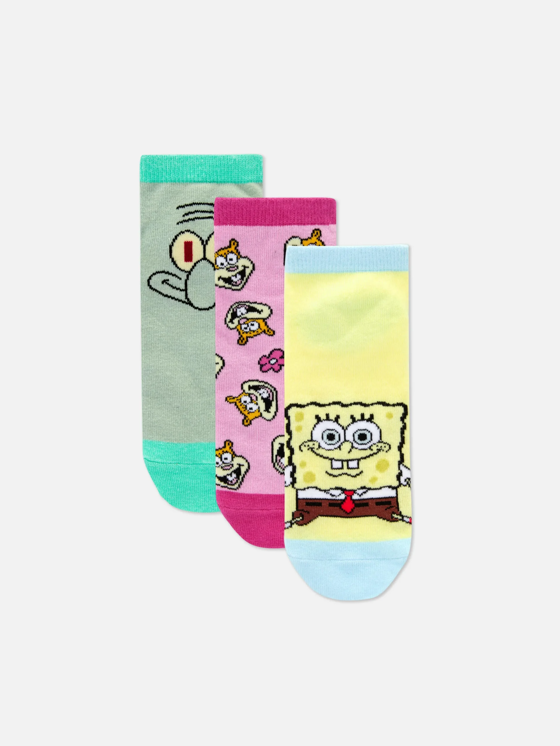 Pack 3 Pares Meias Desporto SpongeBob SquarePants