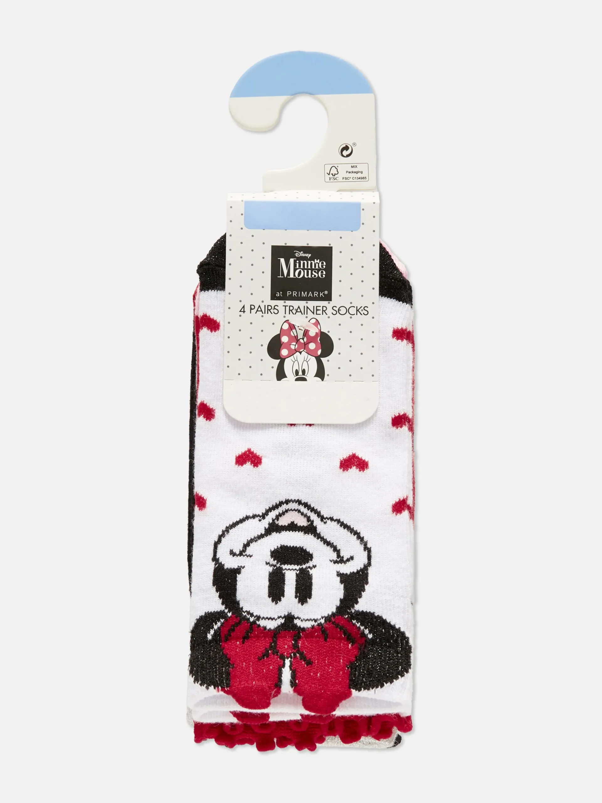 Pack 4 Pares Meias Desporto Disney Minnie