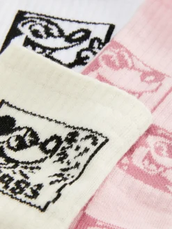 Pack 3 Pares Meias Disney Mickey Mouse X Keith Haring