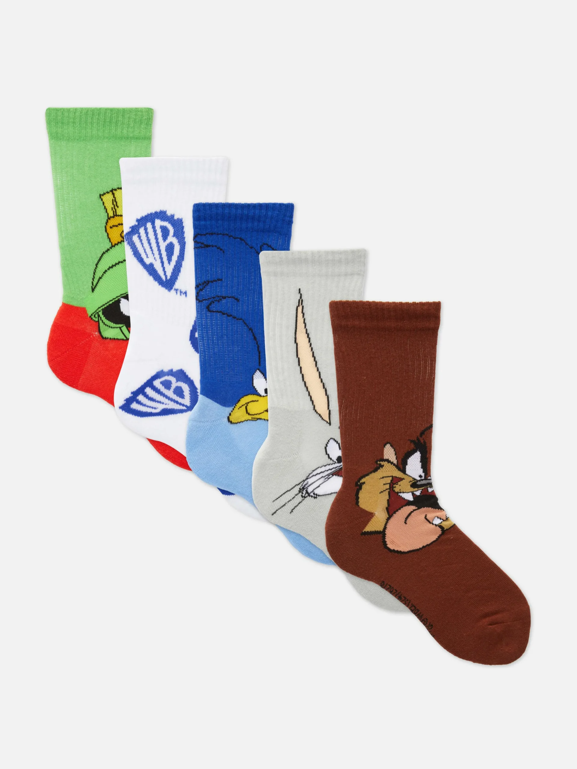 Pack 5 Pares Meias Looney Tunes