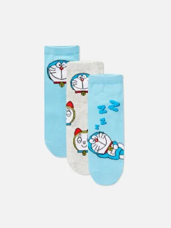 Pack 3 Pares Meias Ténis Doraemon