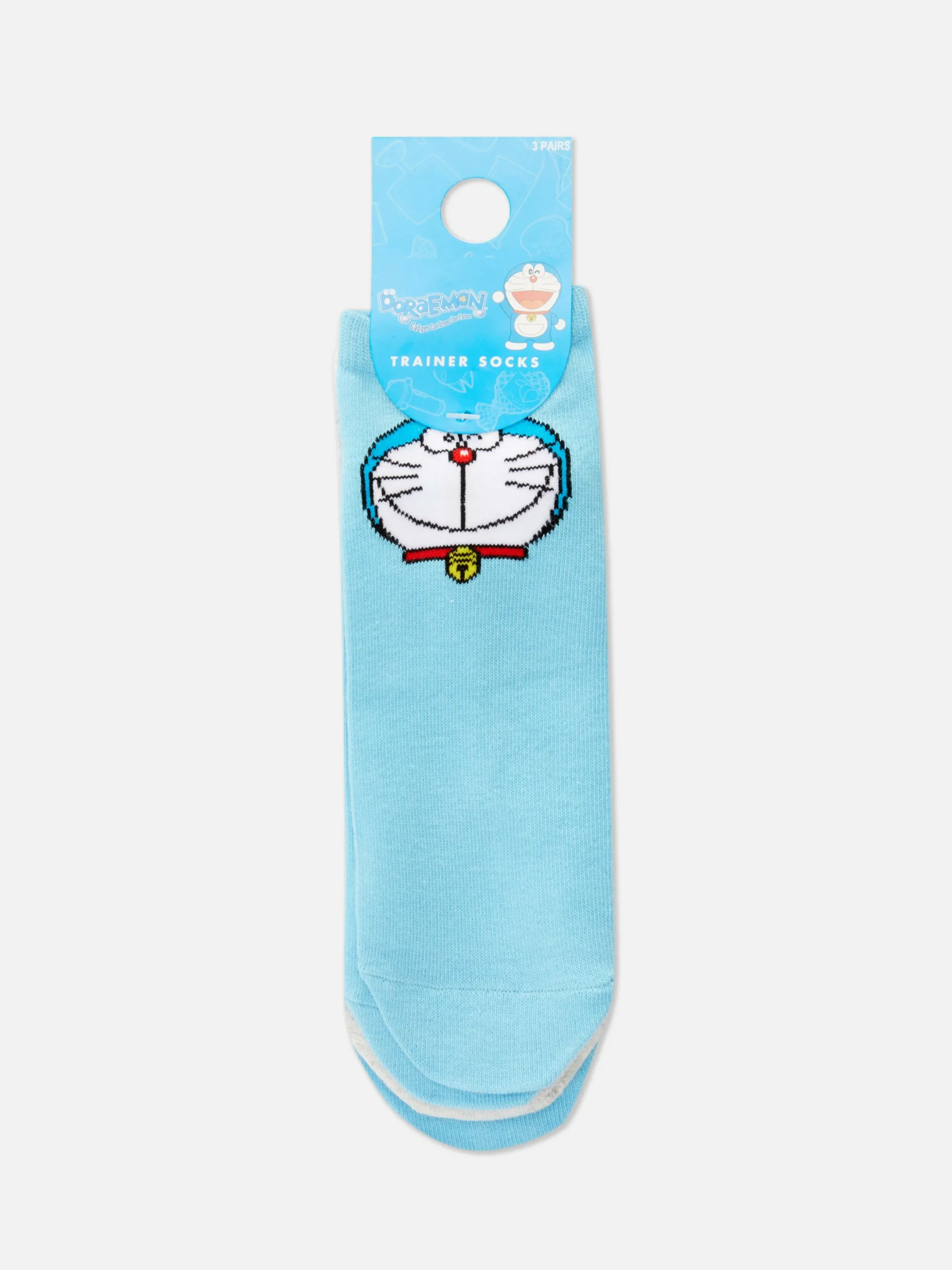 Pack 3 Pares Meias Ténis Doraemon