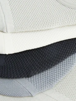 Pack 5 Pares Pezinhos Texturados Tonais