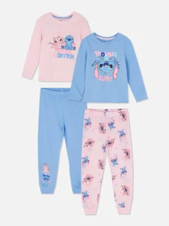 Pack 2 Pijamas Calças Disney Stitch & Angel