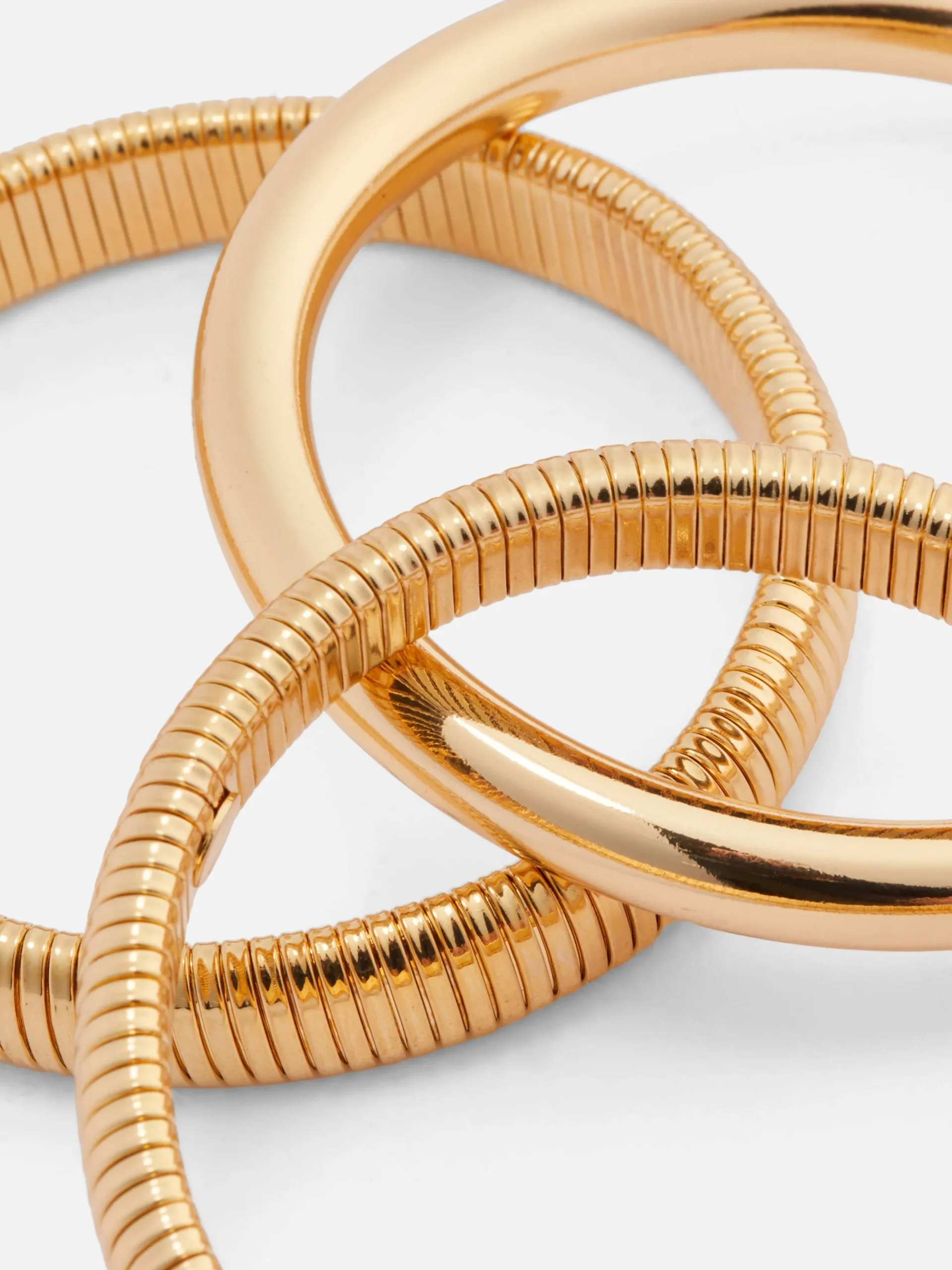 Pack 3 Pulseiras Texturadas Rita Ora