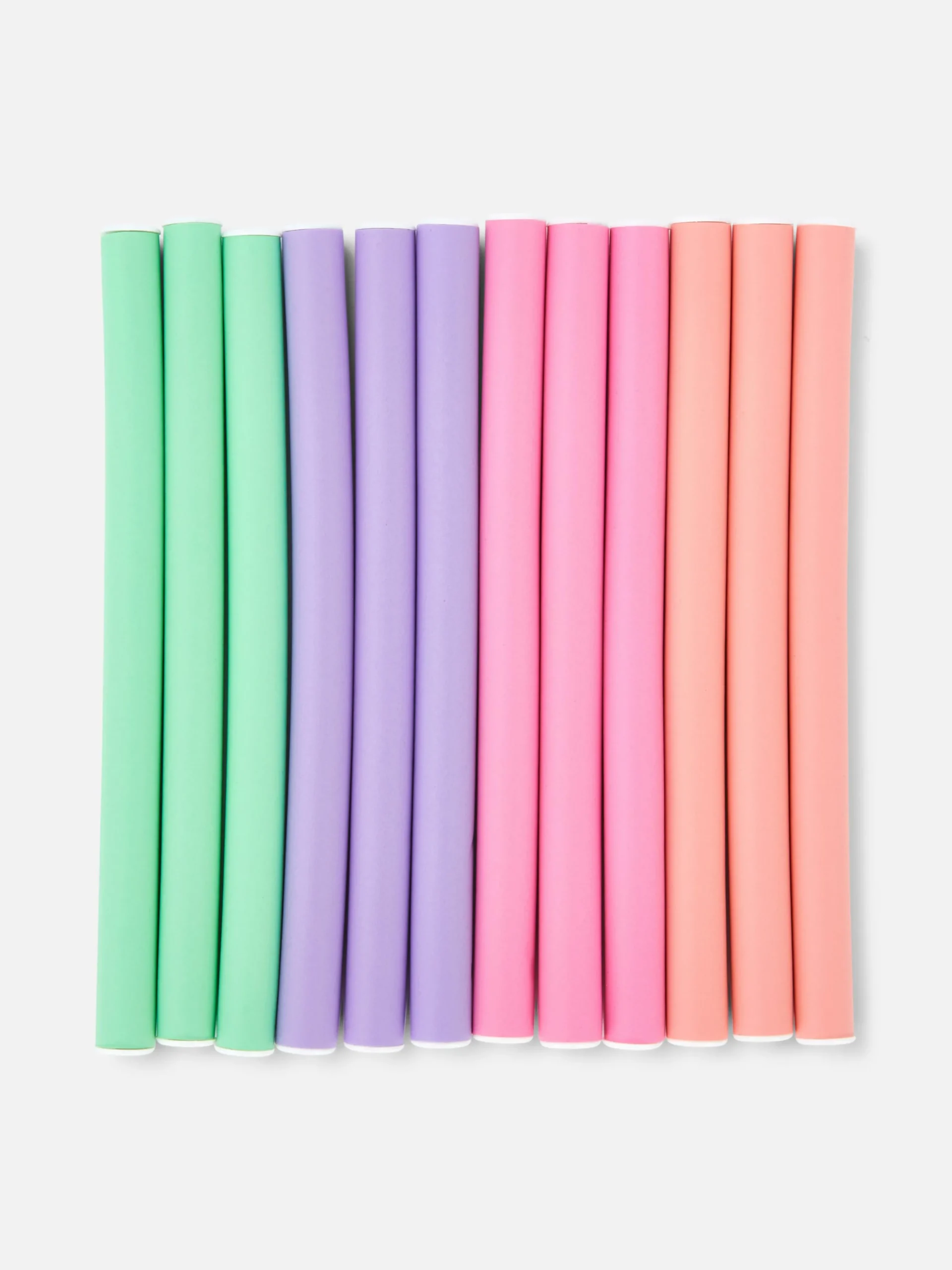 Pack 12 Rolos Cabelo Flexíveis Pequenos