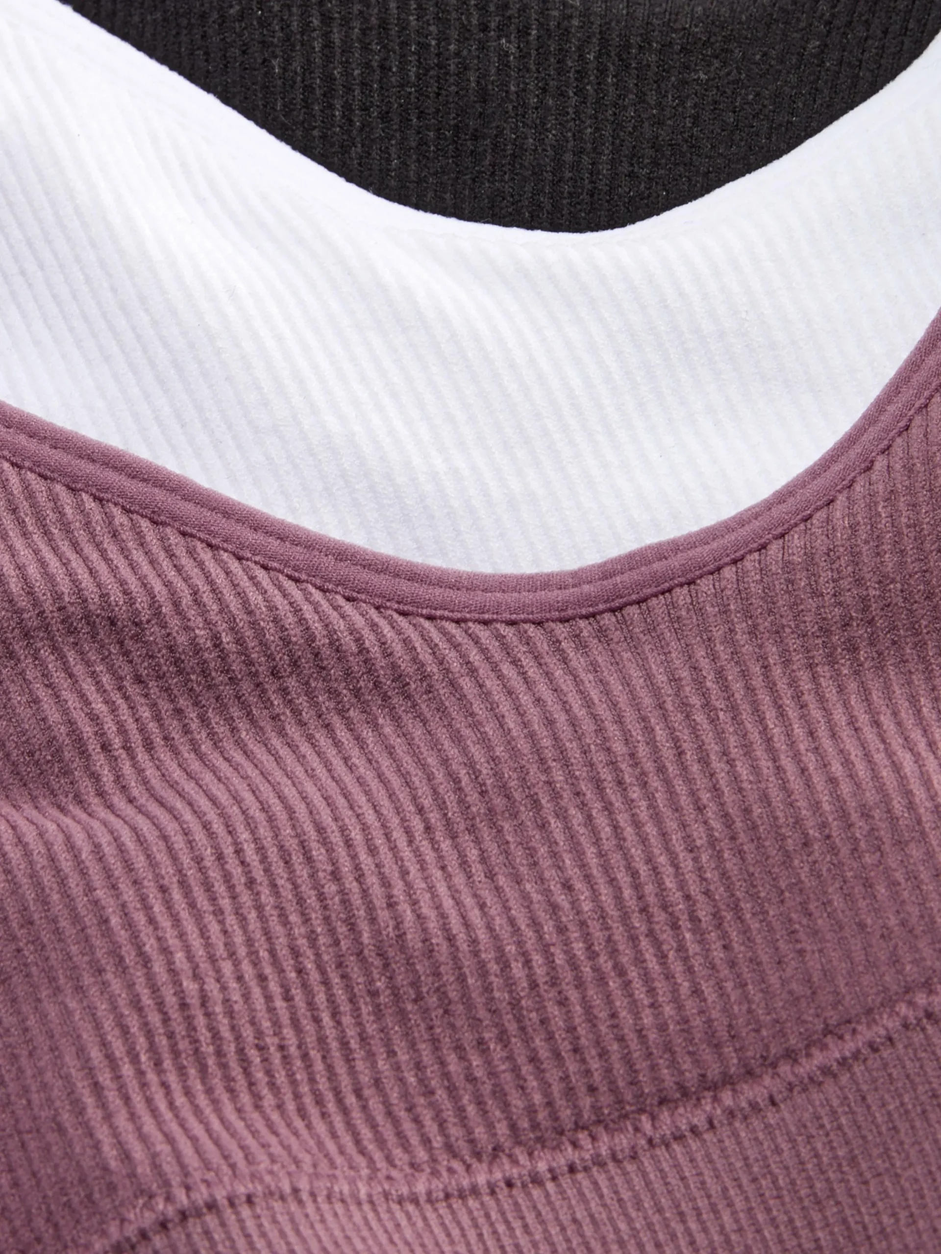 Pack 3 Sutiãs Bralette Alças Curtos S/ Costuras