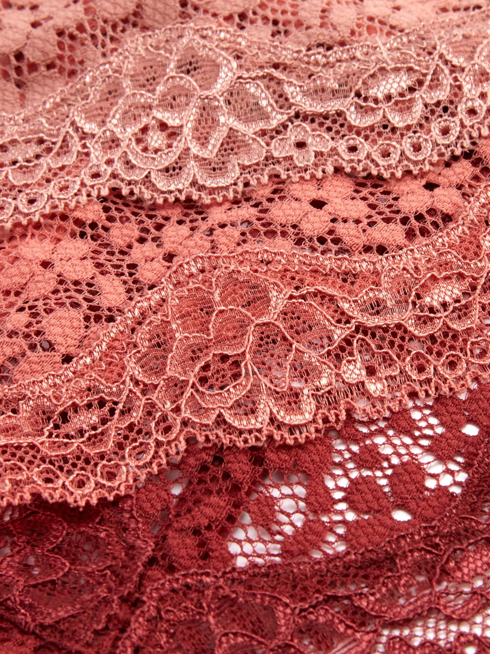 Pack 3 Tangas Fio Dental Renda