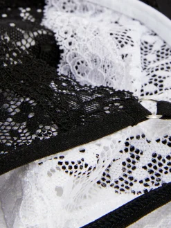 Pack 3 Tangas Fio Dental Renda Essenciais