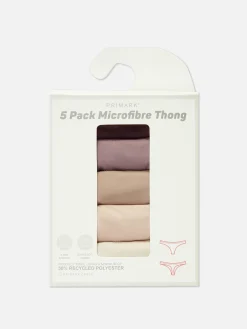 Pack 5 Tangas Microfibra