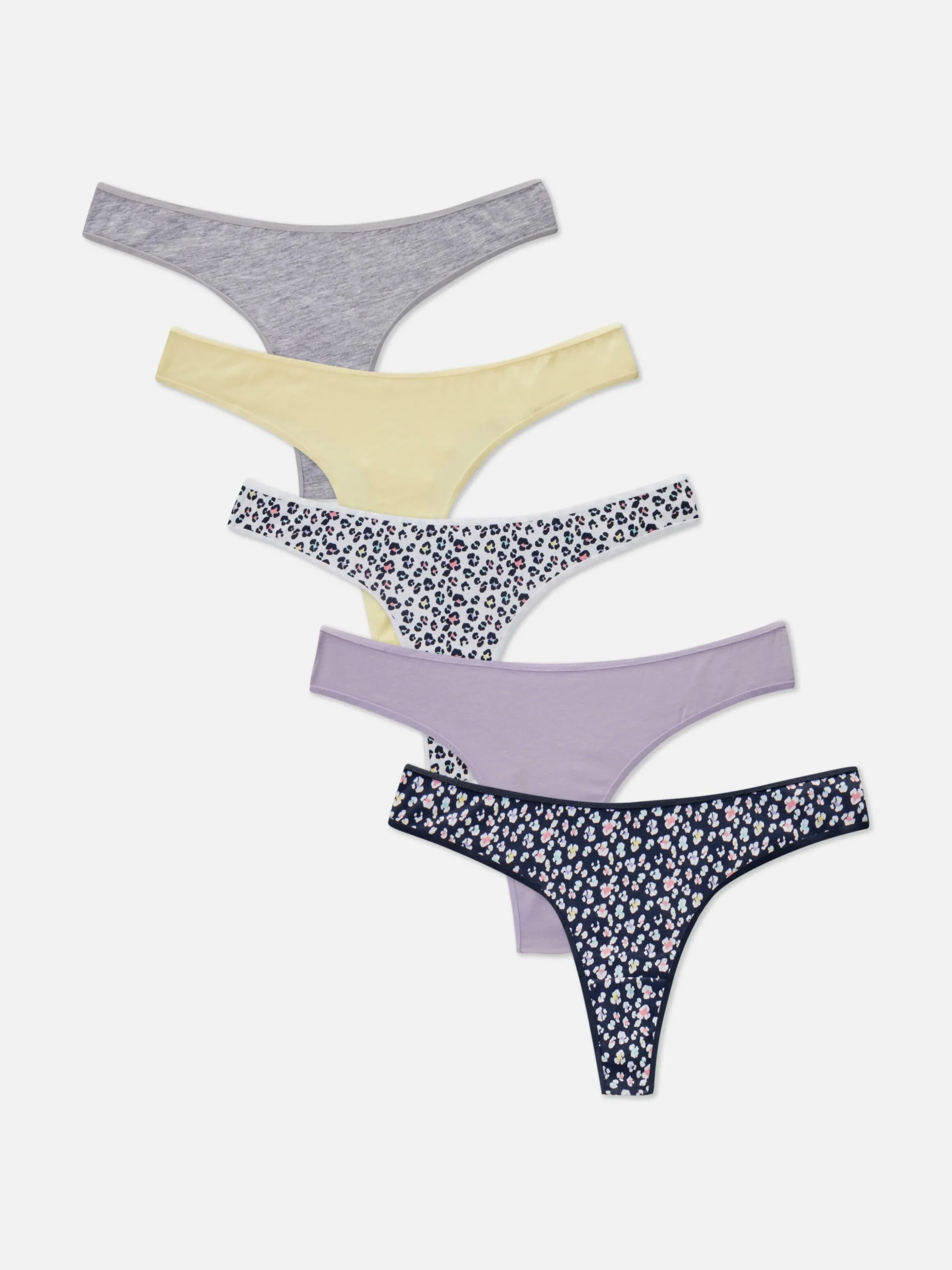 Pack 5 Tangas Uso Diário Sortidas