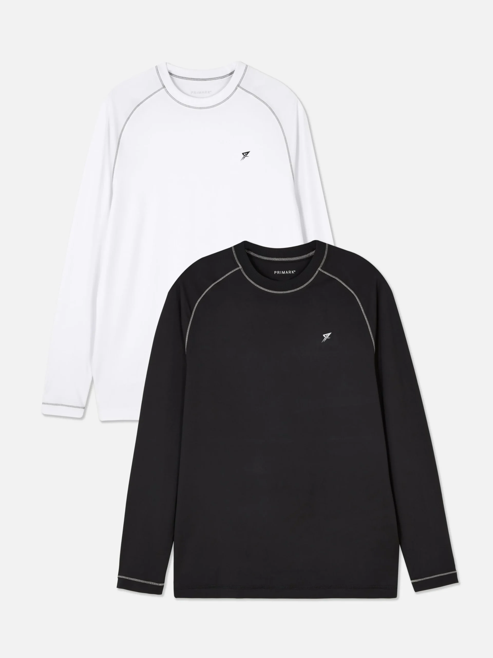 Pack 2 Tops Desportivos Manga Comprida