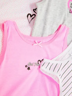 Pack 4 Tops S/ Mangas Gráficos