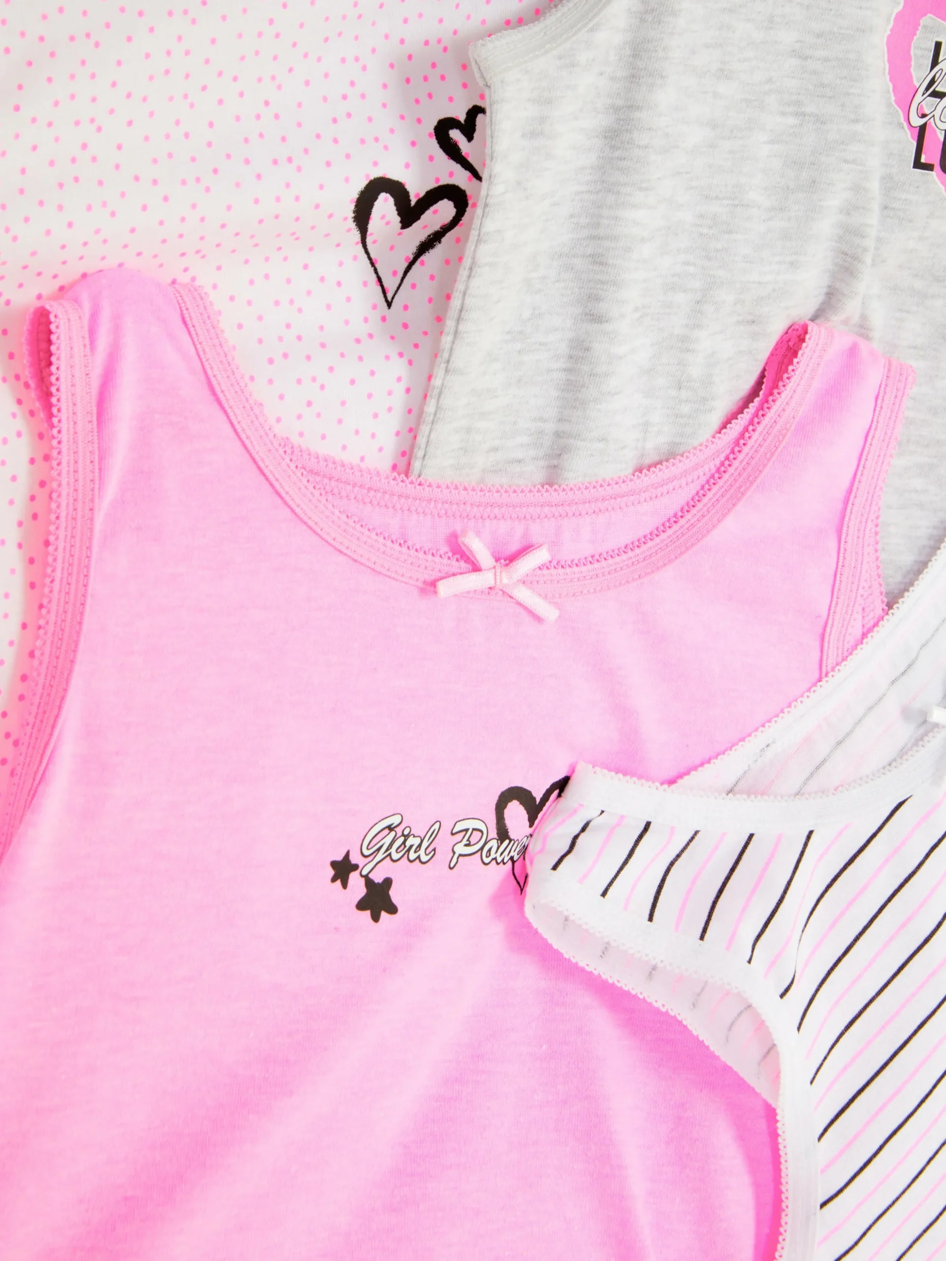 Pack 4 Tops S/ Mangas Gráficos