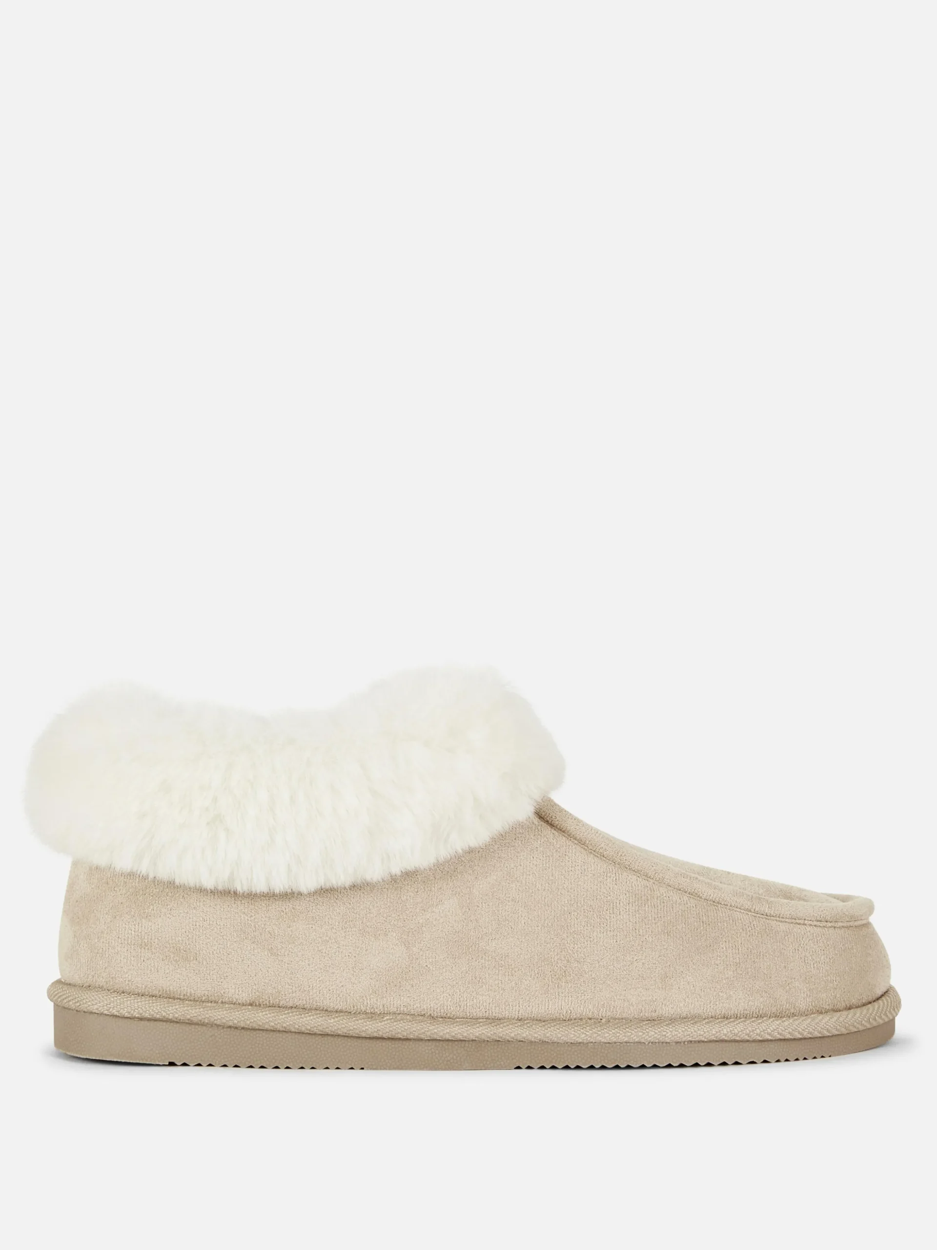 Pantufas Estilo Mocassim Forro Imitação Pelo