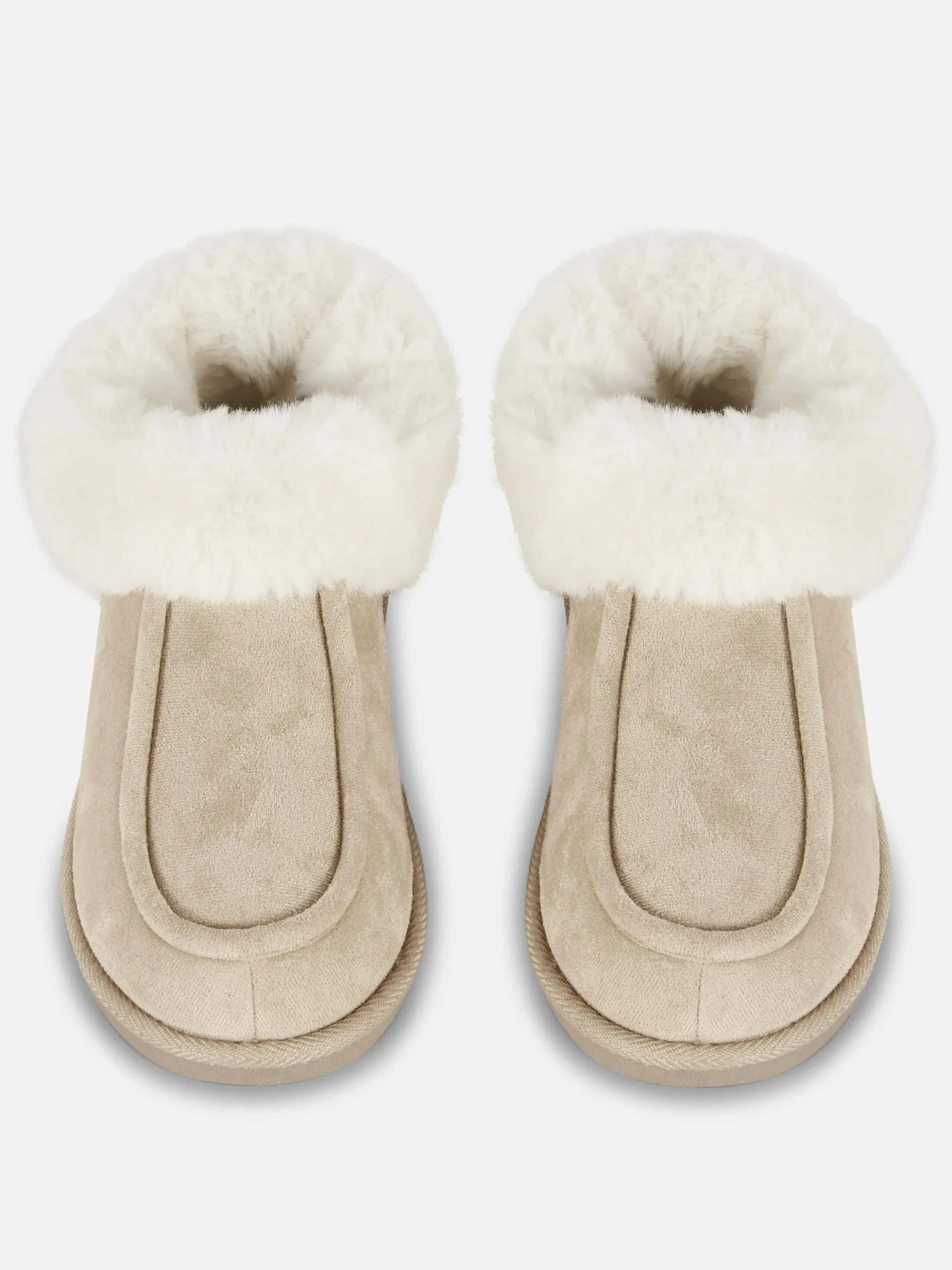 Pantufas Estilo Mocassim Forro Imitação Pelo