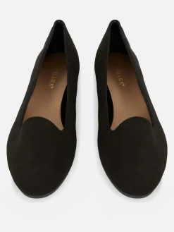 Pantufas Estilo Sabrina Imitação Camurça