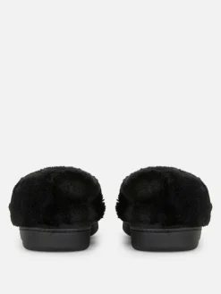 Pantufas Mocassim Forro Imitação Pelo