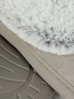 Pantufas Mocassim Forro Imitação Pelo