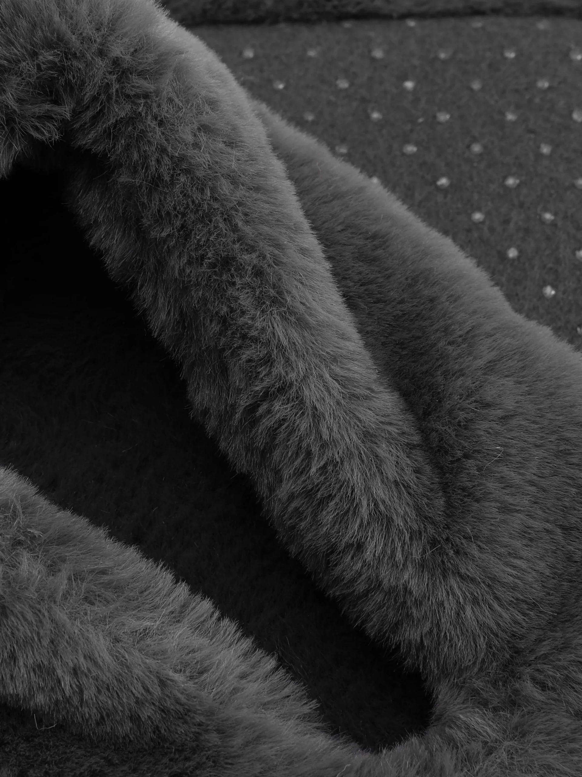 Pantufas Tipo Meia Imitação Pelo